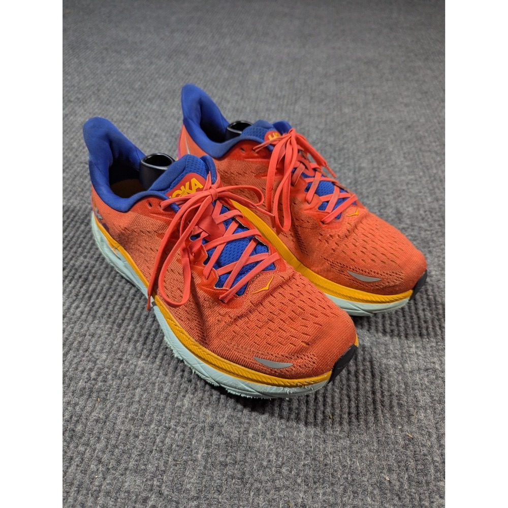 Hoka One One Men's Clifton 8 Size US‎ 11D UK 10.5 1119393 FBLN Running Shoes